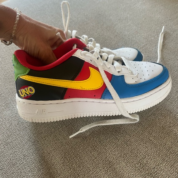 Kids Air Force 1s uno dunks Nike Sneakers - Picture 1 of 5